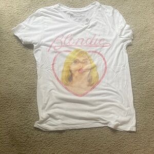 Lucky Brand White Blondie Graphic Tee